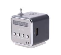 Mini haut-parleur récepteur Radio FM, lecteur de musique MP3, barre de son LCD, Micro SD TF, musique stéréo, pour ordinateur portable, TD-V26