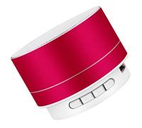 Mini Haut-parleur sans Fil A10 en Métal Rouge, Enceinte Connectée 3w
