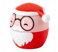 Mini haut-parleur sans fil Bluetooth 5.0 de 1,77 pouce avec cordon, haut-parleurs portables à son puissant, petits haut-parleurs Père Noël (