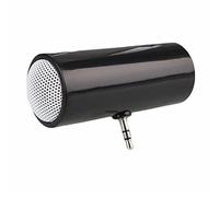 Mini haut-parleur stéréo portable avec prise jack 3,5 mm pour appareils audio de 3,5 mm, smartphones, tablettes, ordinateurs portables, MP3, MP4, etc