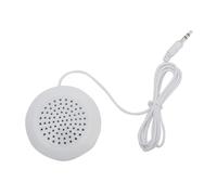 Mini haut-parleur universel blanc avec prise jack filaire 3.5mm,pour MP3,MP4,lecteur CD,téléphone,radio,portable,sports de plein air,audio,stéréo