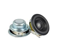 Mini haut-parleurs Audio portables de 40MM, 2 pièces, 16 cœurs, 4 Ohm, 5W, gamme complète, haut-parleur magnétique NdFeB latéral en caoutchouc(2pcs Speaker)