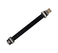 Mini HDMI mâle vers Micro HDMI femelle Rallonge FPC Câble plat 1080P pour FPV HDTV Multicopter Photographie aérienne (0,1 m)