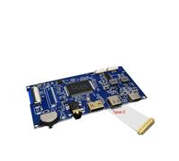 Mini HDMI vers EDP 30/40 Broches, Carte contrôleur LCD IPS 60 Hz for Moniteur d'ordinateur Portable, Port USB-C, résolutions 1366 x 768, 1920 x 1080, 2560 x 1440 et 1600 Hz.(30pin 1280x800)