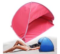 Mini Head Sun Shelter Tent, Portable Beach Tent with Canopy Shade,3-in-1 Tent - Sunshade/Cold Protection/Phone Holder, for Beach Sunbathing Windproof Sand Proof (#3,L)