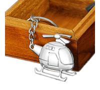 Mini hélicoptère Porte-clés en Alliage de Zinc Porte-clés Avion Aircraft modelage pour clés Privées en métal Cool Design de Voiture Porte-clés