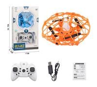 Mini Hélicoptère Rc Ufo Drone Avion Détection De Main Infrarouge Rc Quadcopter Électrique Induction Boule Volante Avion Jouets Pour Enfants-Générique