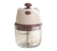 Mini hélicoptère rechargeable en forme d'hélicoptère antirouille 350 ml en verre pour ail gingembre piments robinet moulin électrique