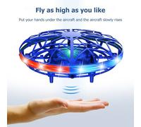 Mini Hélicoptère Ufo Rc, Drone À Détection De Main Infrarouge, Quadricoptère À Induction Led, Jouets D'avion À Détection De Geste-Générique