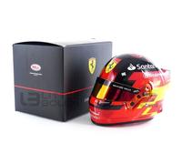 Mini Helmet 1/2 - Casque Carlos Sainz Jr - Ferrari F1 2024 4100305-Mini Helmet
