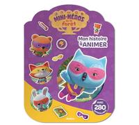Mini-héros de la forêt - mon histoire à animer avec 280 autocollants