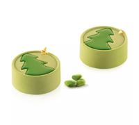 Set de 6 moules silicone Mini Hiver Sapin Silikomart