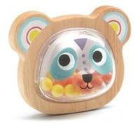 Mini hochet billes Baby Pandi Beige G