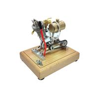 Mini Hoglet - Modèle de moteur monocylindre à quatre temps - Kit de modélisme à essence pour motos, moteur scientifique STEM créatif pour amateurs de collectionneurs