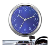 Mini horloge à quartz pour voiture - Montre de tableau de bord de voiture qui brille dans le noir,Montre de tableau de bord de à Quartz, horloges de remplacement automobile, horloge à coller p