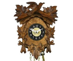 Mini horloge coucou traditionnel pour enfant 14 cm