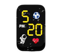 Mini horloge de moto avec lumière - Support de tableau de bord étanche de 3 cm, montre de moto à vision | Montre d'équitation urbaine sur route et ville pour les courts voyages, hommes et fem