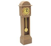 Mini Horloge Grand-père, Micro modèle de Meubles de Maison poupée rétro, matériau PLA pour Maison poupée et scènes Miniatures