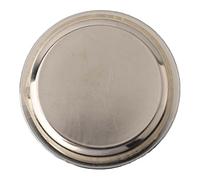 Mini horloge ronde avec mouvement à quartz 55 mm pour projets d'artisanat et idées (argent arabe)