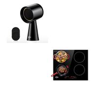 Mini Hotte Asipirante,Hotte Aspirante Portable avec 3 Vitesses & Plaque Induction 4 Feux D60474H1