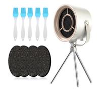 Mini Hotte Asipirante, Hotte Portable De Cuisine Avec 4 Filtres Amovibles, Hotte Aspirante De Bureau, RéGlable Silencieuse Hotte Pour Maison Cuisine Camping Barbecue, Facile à Nettoyer