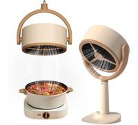 Mini hotte aspirante portable, extracteur de bureau, avec forte puissance d'aspiration et faible bruit, petite hotte avec filtre amovible, ouvertures de hotte pratiques, petit gadget de hotte pour