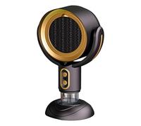 Mini hotte de bureau - Hotte de table de 13 pouces | Hottes à filtre à charbon - Évent portable de 8 W avec fonctionnement silencieux, commande facile par bouton et filtre à charbon actif, idéal pour