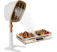 Mini hotte de table, mini hotte réglable, adaptée à la cuisine, à la maison, au Barbecue, à la marmite (One Color A)