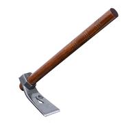 Mini houe de jardin 40,6 cm pour ameublir le sol et désherber les ongles amovibles et à longue poignée W Eed Garden Tool Rnj481 (B, taille unique)