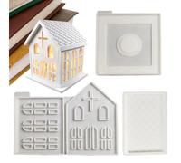 Mini House Mold | Silicone Reusable Elegant Crafting Mould