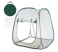Mini housse de serre - Accessoires d'hivernage pour - Cadre de protection des - Dômes d'humidité - Solution de culture par temps froid pour jardiniers, éleveurs, terrasse, balcon