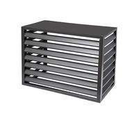 Mini housse en aluminium robuste pour unités extérieuresProtection de pompe à chaleur Performance optimale Résistant aux intempéries Utilisation intérieure et extérieure Housse de climatiseur
