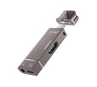 Mini Hub Adaptateur USB-C vers HDMI 4K Jack 3.5mm et USB-C 100W LinQ Gris