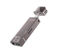 Mini Hub USB-C vers Audio Jack 3.5mm Micro SD et USB-C 100W LinQ Gris