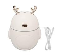 Mini humidificateur avec lumière ambiante 320 ml, arrêt automatique, brume fraîche, diffuseur d'arômes USB super silencieux pour bureau et maison, diffuseur d'huiles essentielles