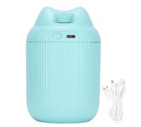 Mini humidificateur avec molette de réglage, système de brumisation ultra-silencieux pour voiture et maison, arrêt automatique, fonctionnement