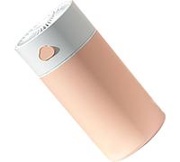 Mini Humidificateur Chambre Bureau Voiture Maison Alimentation USB 400ml Diffuseur d'Aromathérapie Rose
