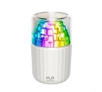 Mini humidificateur conçu pour la maison avec un fonctionnement à faible bruit, des lumières réglables de couleur, deux modes de brume et des fonctionnalités de sécurité intelligentes, y compris