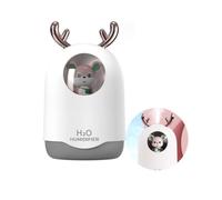Mini Humidificateur d'air bebe,Diffuseur d'huiles Essentielles,Portable Silencieux Humidificateur D’air avec veilleuse,pour Maison
