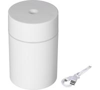 Mini humidificateur d'air pour voiture, silencieux, portable, spray, hydratant, humidificateur USB pour chambre, bureau, voiture, blanc
