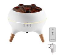 Mini Humidificateur d'air, Saturateur Brume Méduse USB, avec 2 Modes et Minuterie, 250ml Humidificateu Chambre à Volcanique avec Lumières Colorées pour Voiture, Bureau, Chambre à Coucher