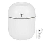 Mini humidificateur d'air USB 220ml, humidificateur Portable de grande capacité pour la maison, le bureau et la voiture, ABS blanc 10.3x8x8cm