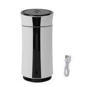 Mini Humidificateur portable Cool Mist USB Fonctionnement calme 1150 ml Grande capacité avec lumière colorée pour le bureau de la chambre Blanc ABS 24x12cm
