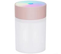 Mini humidificateur portable de 200 ml avec lumière LED colorée, alimentation USB, fonctionnement silencieux pour bureau, maison (B)