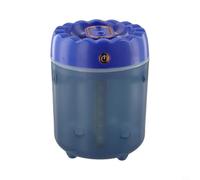 Mini humidificateur USB élégant avec capacité de 1 8 L et options de double brume pour une atmosphère intérieure relaxante (violet)