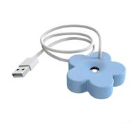 Mini humidificateur USB portable avec diffuseur d'aromathérapie, fonctionnement silencieux pour bureau ou petits espaces, alimenté par USB pour une connexion facile à un ordinateur portable ou à une