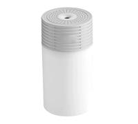 Mini humidificateur USB portable coloré de 300 ml avec 2 modes de pulvérisation et niveaux de brume réglables, grand volume de brouillard, fonctionnement silencieux pour voiture, (Blanche)