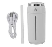 Mini Humidificateur USB Portable Compact 7 Colours Light Ultra Quiet Operation Automatic Arrêt Protection pour le bureau de bureau Bourse ABS MATÉRIAUX ABS 141 X 64MM (Blanc)