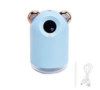 Mini Humidifier for Bedroom & Office | 2 Modes & 5H Timer | Portable USB Desk Humidifier with Night Illumination/Car/Dry Skin Comfort | 220ml Water Tank, Exceptionally Silent