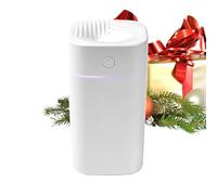 Mini Humidifier, Portable 300ml Silent Mist Maker for Everyday Use, Gentle LED Night Glow Feature, Compact Moisture Support, Travel Accessory for Bedroom, Workplace, Car, Living Room